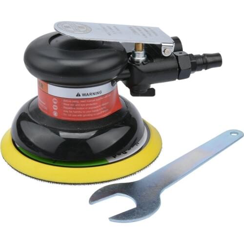 Pneumatic Disc Polishing Machine 5 inch Orbital Sander Grinding Tool 11000rpm 125mm