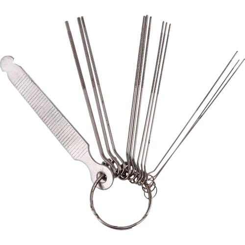 Guitar Nut Slotting File Saw Rods Slot Filing Set Luthier Accessory