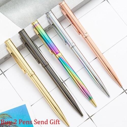 Classic Design Brand Metal Ballpoint Pen Luxury Business Men Gift Pen Buy 2 Pens Send Free Gift