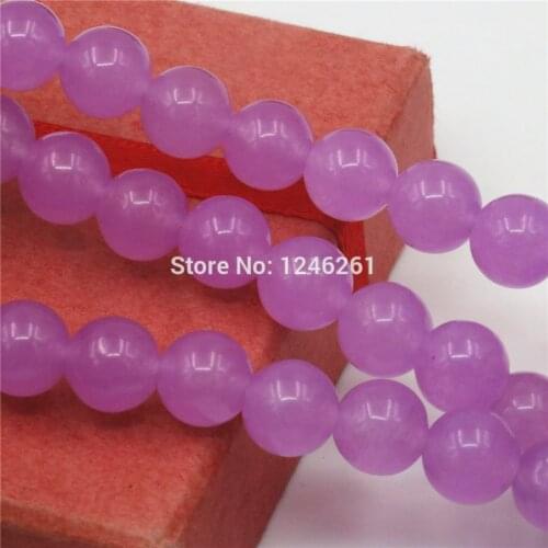 4mm 6mm 8mm 10mm 12mm 14mm Wholesale Purple Alexandrite Crafts Loose DIY Round Beads Stone Women Jewelry Making Gifts Christmas