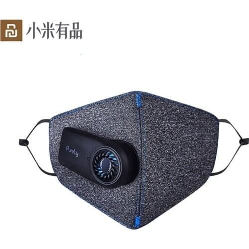 Xiaomi Mijia Youpin Pear Purely Electric Fresh Air Mask Smart PM2.5 550mAh Battreies Rechargeable Filter Mask 3D Breathable
