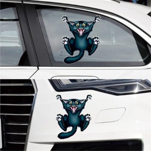 Car Sticker Cool Design Paw 3D Animal Cat Auto Stickers
