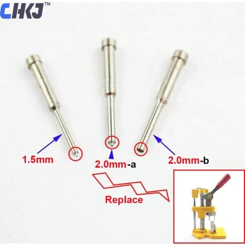 CHKJ Bafute Thimble Car Remote Key Pin Removal Pins Disassembly Tool Auto Locksmith Tools Replacement Parts Accessories