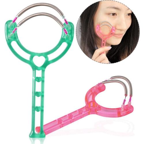 Cosmetics Hair Removal Facial Hair Epilator Hair Shaving Facial Threading Makeup Safe Handheld Spring Roller Women Accessories