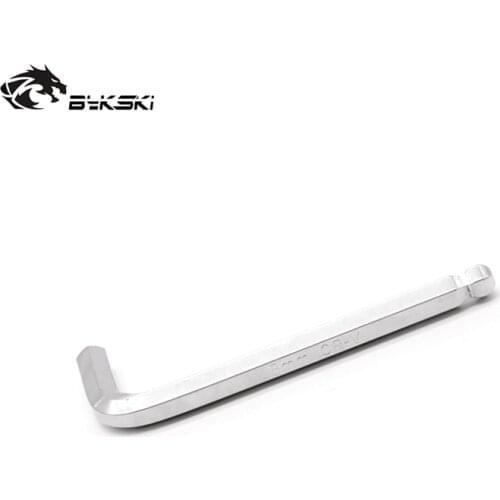 Bykski 8MM Hex Wrench use for fixed Computer Accerssories Fitting Water Cooling System Short Ball Head CR-V Metal Tool