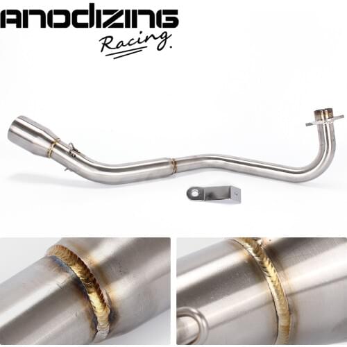 Motorcycle exhaust header pipe modified link pipe roundabout middle pipe For HONDA GROM MSX125 SF 2013-2019 Slip-On