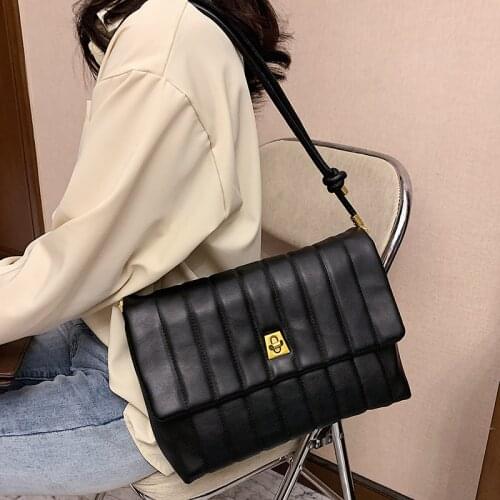 High Quality Women Pu Leather Shoulder Bag Fashion Ladies Small Handbags Designer Crossbody Bags for Women Tote Messenger Bags