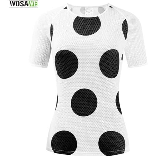 WOSAWE Mesh Superlight Running Shirts Women Summer MTB Bike Jersey Maillot Ciclismo Quick Dry Sportswear Base Layers