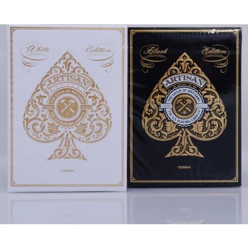 1 Piece White Artisans Deck Cards High Quality Playing Cards New Poker Cards for Magician Collection Card Game