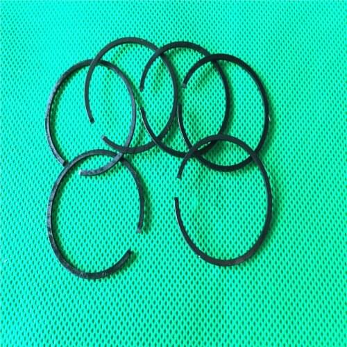 6pcs 45mm x 1.2mm Piston Ring Fit for Chinese Chain saw 4500 5200 5800 45cc 52cc 58cc Chainsaw spare parts