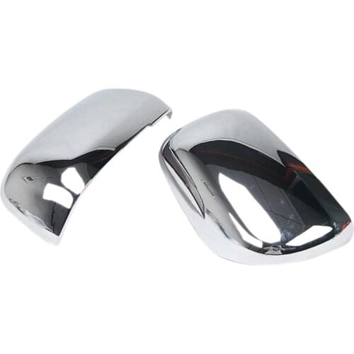 ABS Chrome Side Mirror Decorative Covers Trims for Mitsubishi Pajero 2007-2019