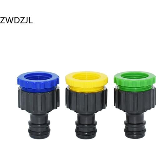 Irrigation 1/2" 3/4" Female Thread Quick Connector Garden tap Watering Hose Pipe Fitting Adapter 5/8 Quick Connect adapter 4PCS