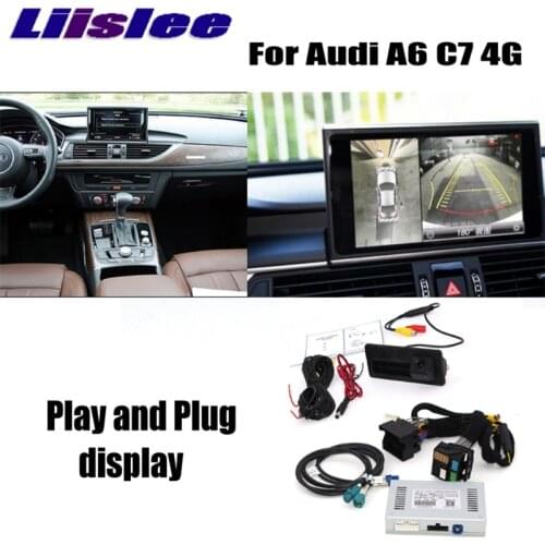 Liislee Reverse Camera Interface Adapter Connect Original Screen Monitor Upgrade Rear Camera For Audi A6 C7 4G MMI Decoder
