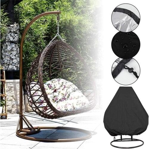 Garden Swing Cover Outdoor Outdoor Patio Hanging Chair Cover Wicker Egg Swing Chair Covers Heavy Duty