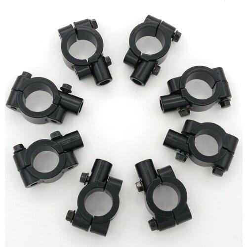 1PC 8MM/10MM Motorcycle Handle Bar Mirror Mount Holder Rear view Handlebar Mirror Clamp For Motorcycle