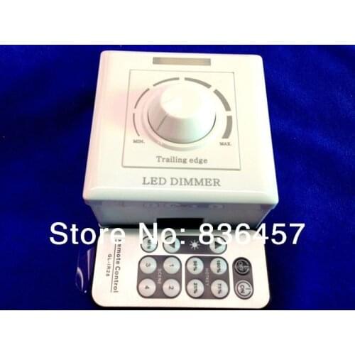 Dimmers DC 12-24V 300W wireless remote dimmer switch Knob Remote control switch for dimmable LED bulb or LED strip lights