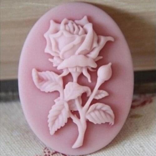 Cake Baking Mold 3d Mini Rose Flower Silicone Mold Candle Candy Chocolate Mould
