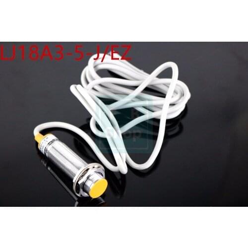 1Pcs LJ18A3-5-J/EZ Two Wire AC NO 5mm M18 distance measuring Inductive proximity switch sensor