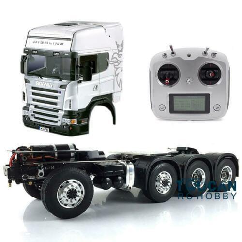 LESU RC 8*8 1/14 Metal Chassis Hercul Sca ABS Cabin RC Tractor Truck Radio THZH0323-SMT5