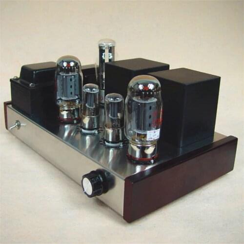 New Guaranteed 100% 6N8P+KT88 Vacuum tube Single-ended Class A pure tube audio power amplifier DIY Kit