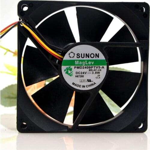 New original PMD2409PTV3-A 9cm 9025 24V 3.8W robot industrial computer inverter fan