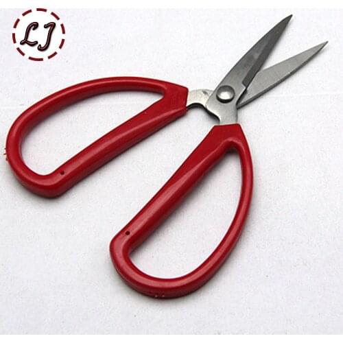 High Quality super 4# small Scissors Stainless Household Steel trimming Sewing Scissors tools DIY handmade tools GJ002