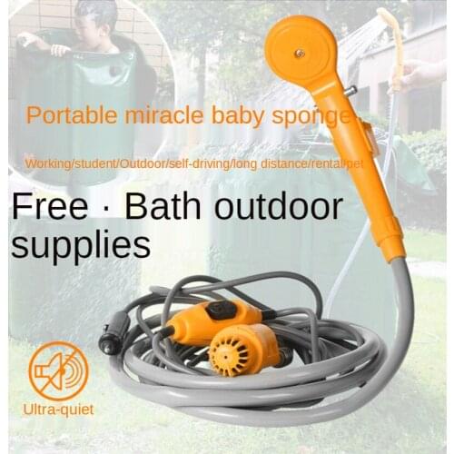 Vehicle Shower Outdoor Portable Outdoor Camping Bath Bath Device 12V Car Wash Tool Home Shower