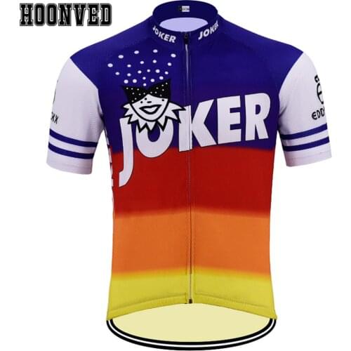 Pro Team Man JOKER Retro Cycling Jersey ciclismo Short Sleeves Clothing Mtb CLassical Riding sweater maillot ciclismo hombre