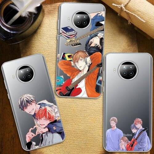 Given Anime Phone Case Transparent Clear for Xiaomi Redmi note 10 t 8 9 pro lite 11