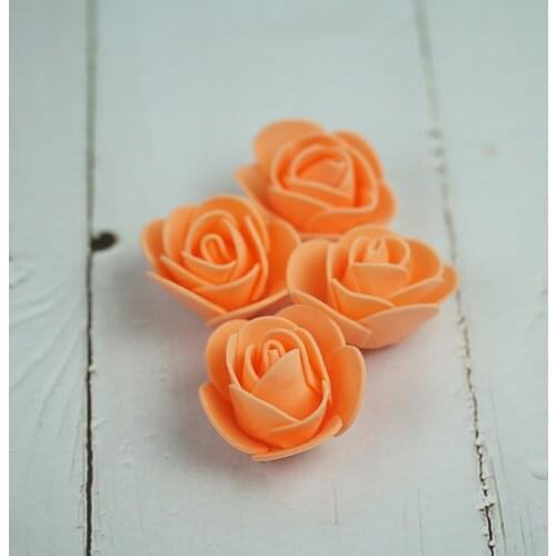 Rose Flowers 50PCS Camera Mini A Bouquet Of Roses Simulation Roses Multicolor Emulation Artificial Flowers Photo Props PE