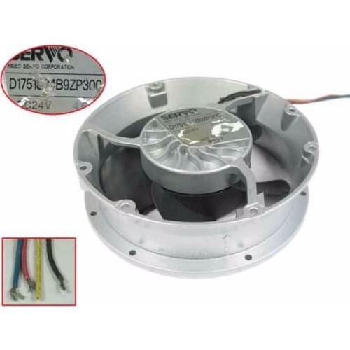 Sanyo Denki SERVO D1751S24B9ZP300 DC 24V 4.6A Server Ronud Fan