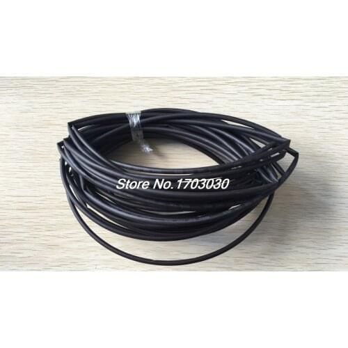 Ratio 2:1 Black Polyolefin 3mm Dia Heat Shrink Cover Wiring Shrinkable Tube 20M