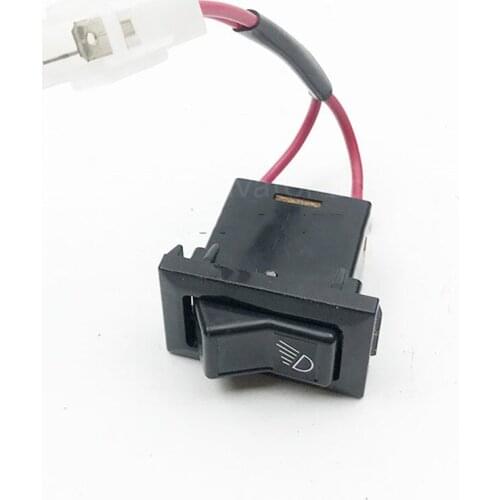 Free Shipping Universal Headlight Switch for Komatsu Hitachi Caer t Kobelco Trinity Headlight Switch Button Excavator Parts