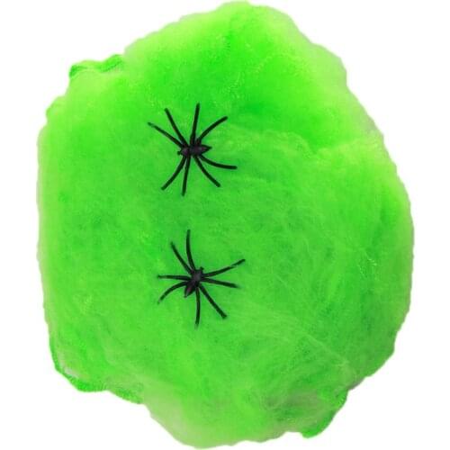 Joking Realistic Toys Festival Supplies Decoration Scene Layout Cobwebs Funny for Halloween Black Spider Prop Party Decoration