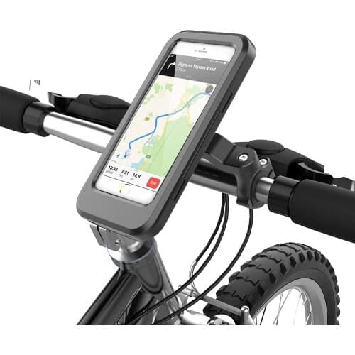 Bicycle Waterproof Mobile Phone Stand Electric Bike Motorcycle Mobile Phone Holder Outdoor Riding Stand Case Cover