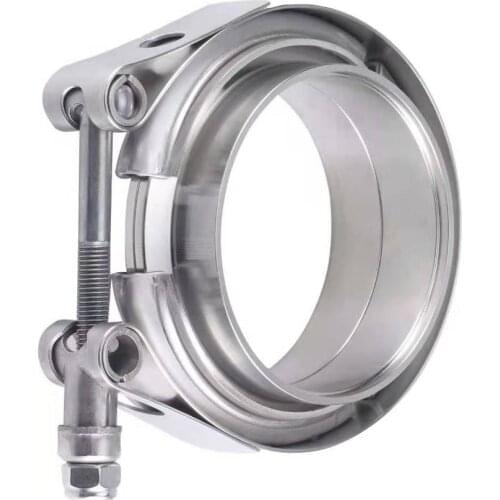 Stainless steel 2.36 inch V band clamp flange kit
