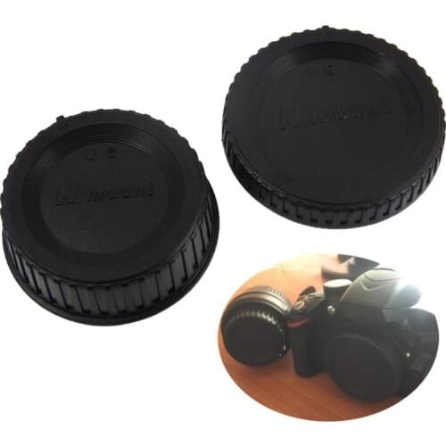 Rear Lens Cap Cover Camera Front Body Cap For N-ikon DSLR AI Replace BF-1B LF-4