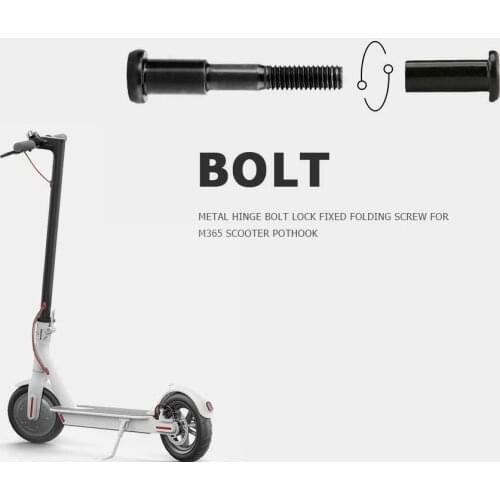 E-Scooter Lock Screw Bolt Replacement For Xiao-mi M365 Folding Shaft Metal Black/Sliver Electric Scooters Parts Accessories