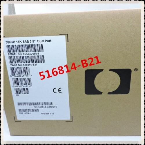 100%New In box 3 year warranty 516814-B21 533871-001 300G 15K SAS 3.5in Need more angles photos, please contact me