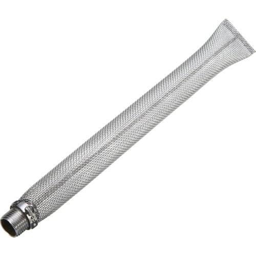 12 inch 1/2" Male NPT Stainless Steel Filter Screen Mesh Bazooka Screen Homebrew Beer Mash Filter For Bar Accessories