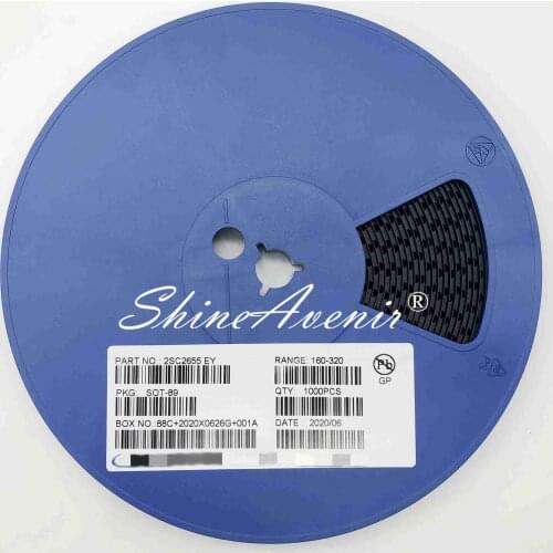 50pcs/lot Triode Transistor 2SC2655 EY 2SC2873 MY 2SC2383 EY 2SC2881 CY 2SC2883 GY 2SC2884 PY 2SC3357 RE 2SC3357 RF SOT-89