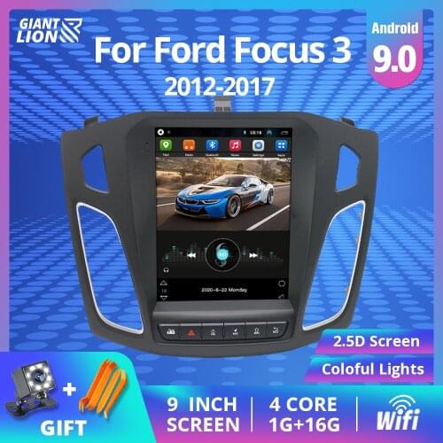 2Din Android Car Radio For Ford Focus 3 2012-2015 Car Head Unit Wifi Car Multimedia Video Player Navigation GPS 2DIN Dvd Player