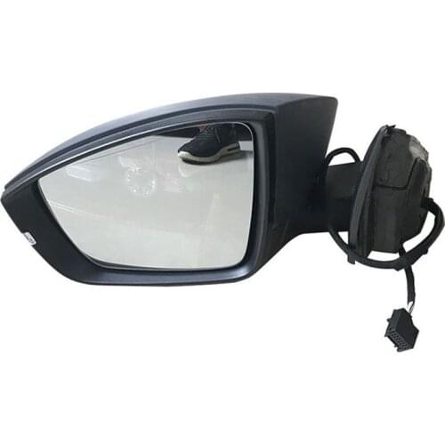 Auto Left Right Power Heated Fold Turn Signal 6 Wires Side Mirror Assembly for Skoda Kodiaq 2017 2018 2019