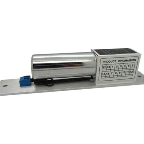 Electric Bolt Lock Fail Safe Mode DC12V 2 Wires Normal Temperature Electronic Lock for Access Control Wood Metal Glass Door