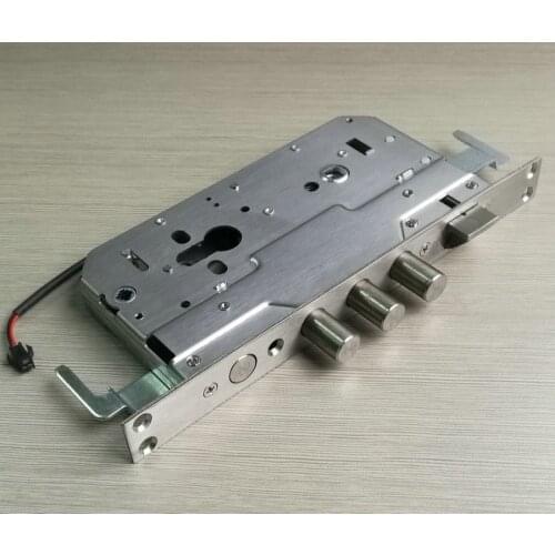 Fingerprint Password Lock Electronic Lock Body 6068 Anti-theft Door Lock Body 5V Motor Clutch 12V Electromagnet Clutch