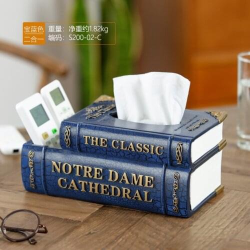 European Living Room Tissue Box Paper Extraction Box Household