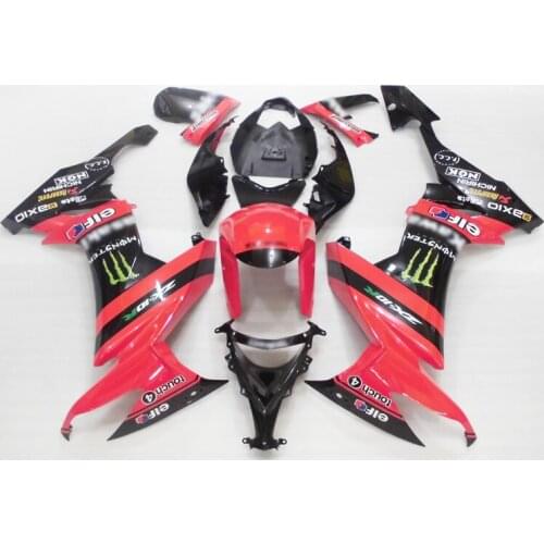 Injection Mold Bodywork Fairing For ZX-10R ZX 10R 2009 09 (B) [CK1007]