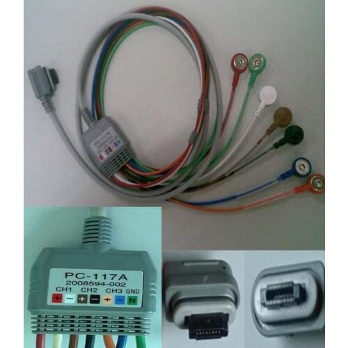 GE imported SEER Light7 lead integrated cable 7-lead buckle type Order number 2008594-002