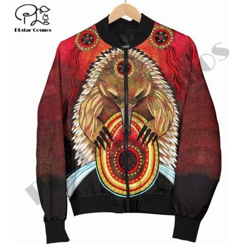 PLstar Cosmos Pohnpei Tattoo Tribal Aboriginal Bomber Jacket 3D Printed NewFashion Unique Sportswear Unisex Casual Windbreaker 4