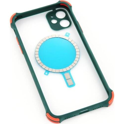 2021 Charger Magnet Sticker For IPhone 12 Pro Max Mini 11 Wireless Charging Phone Case Strong Magnetic Accessories Back Cover